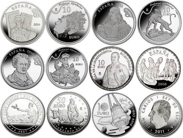 Conoce todas las monedas de colección emitidas en España