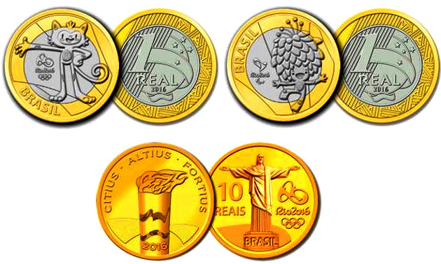 Allí vendedor Alianza Presentadas nuevas monedas conmemorativas Brasil 2016 | Numismatica Visual