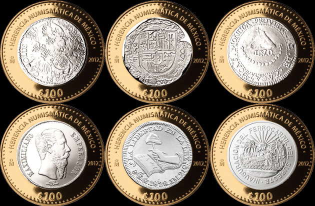 México. “Herencia Numismática de México”. 2ª Serie | Numismatica Visual