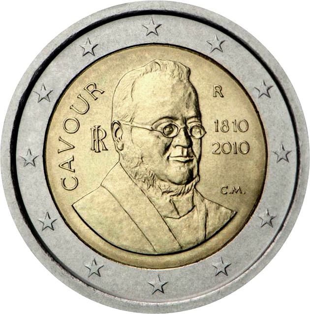 Moneda de 2 euros conmemorativa Italia 2010 | Numismatica Visual