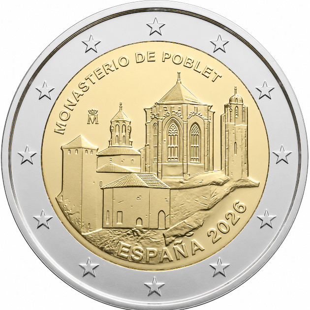 España presenta su Euroset 2026 con las monedas de 2 euros dedicadas al ...